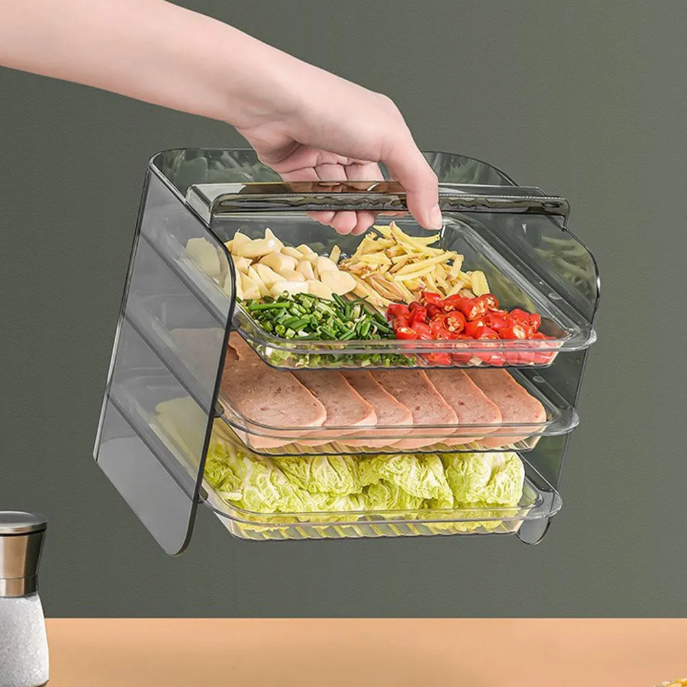1Set 3-Layer Food Preparation Plate Rack Clear Stackable Drawer Kitchen Food Serving Hot Pot Tray Holder Cooking Plates
1Set 3-Layer Food Preparation Plate Rack Clear Stackable Drawer Kitchen Food Serving Hot Pot Tray Holder Cooking Plates