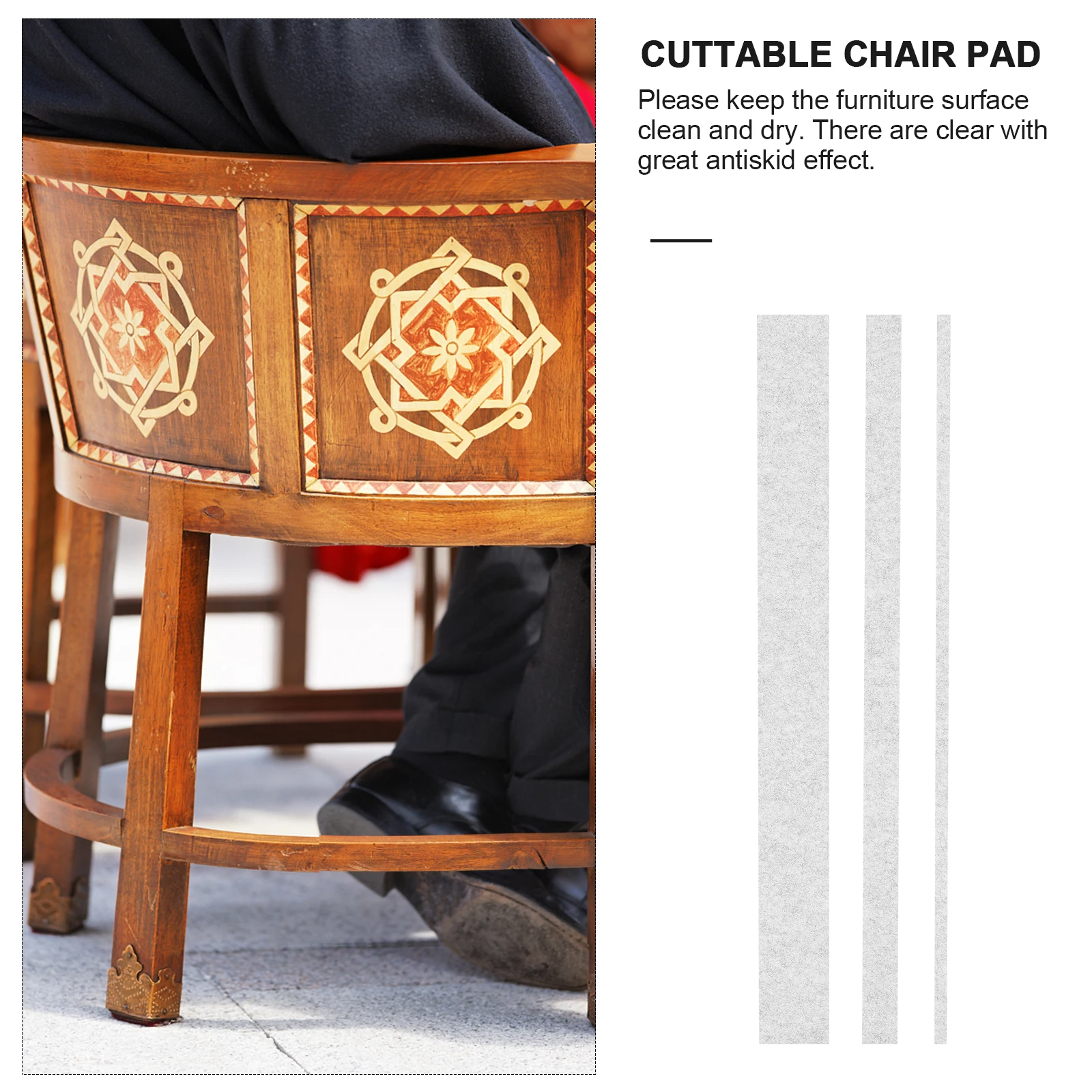 Adhesive Felt Strips 3 Rolls Strong Eco Friendly Material Furniture Protection Pads Chair Stickers Floor Protectors Mats
Adhesive Felt Strips 3 Rolls Strong Eco Friendly Material Furniture Protection Pads Chair Stickers Floor Protectors Mats