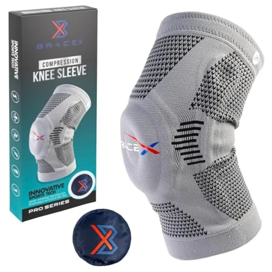 Compression Knee Sleeve for Women and Men | Patellar Stabilizing Knee Brace for Arthritis Pain Sprains Injured Knees and Sports
Compression Knee Sleeve for Women and Men | Patellar Stabilizing Knee Brace for Arthritis Pain Sprains Injured Knees and Sports