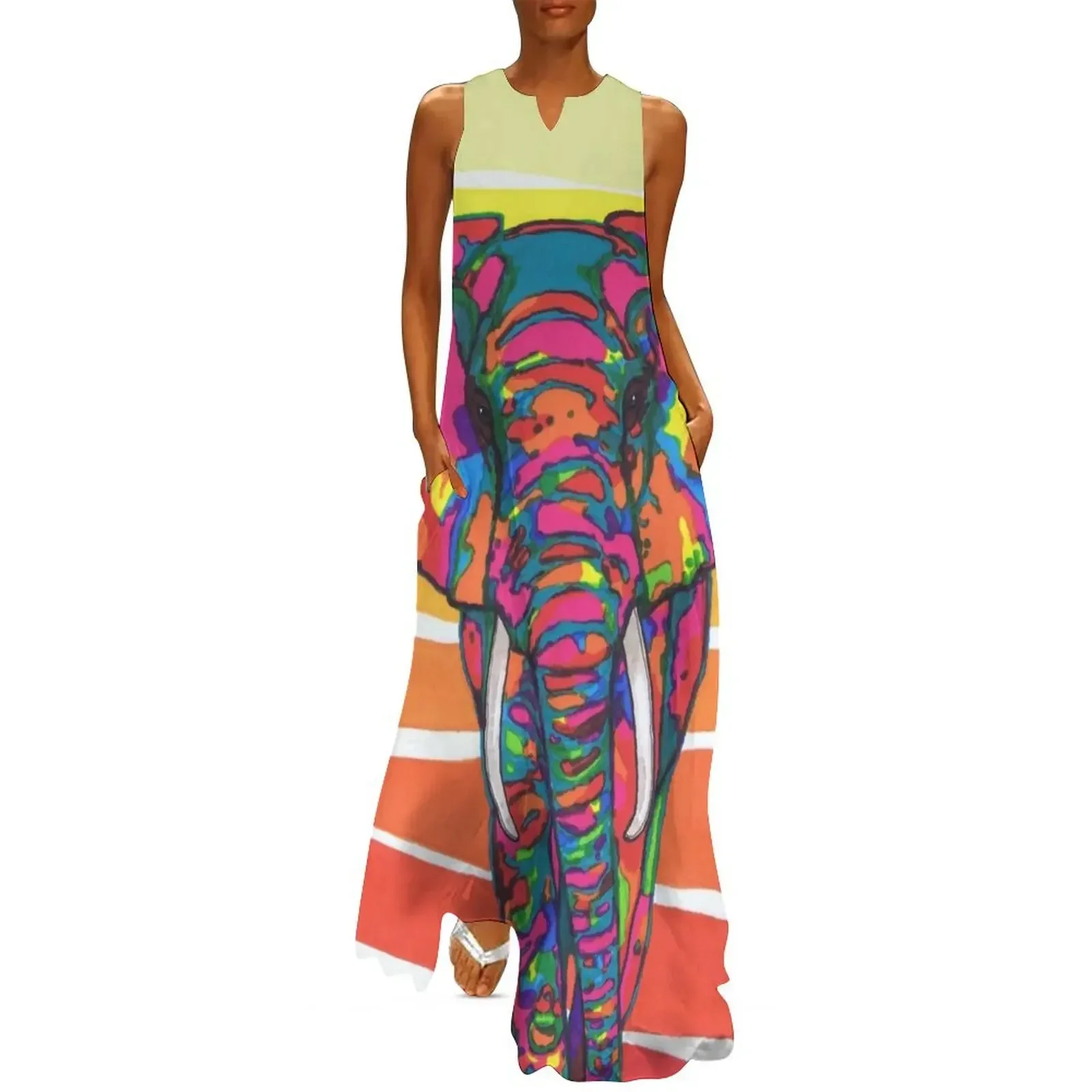 African Elephant Long Dress women's summer dresses 2025 party dresses women prom clothes dresses women summer 2025 Dress
African Elephant Long Dress women's summer dresses 2025 party dresses women prom clothes dresses women summer 2025 Dress