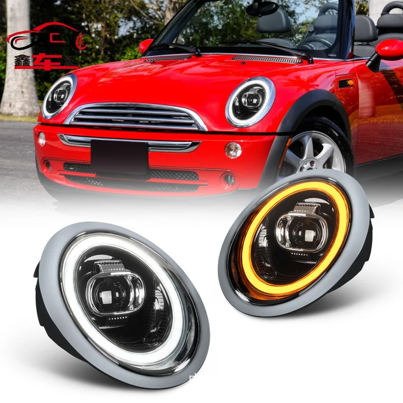 XCH For 2001-2007 MINI R50/R52/R53 headlight assemblies Upgraded LED lens headlights, daytime running lights, high and low beam
XCH For 2001-2007 MINI R50/R52/R53 headlight assemblies Upgraded LED lens headlights, daytime running lights, high and low beam
