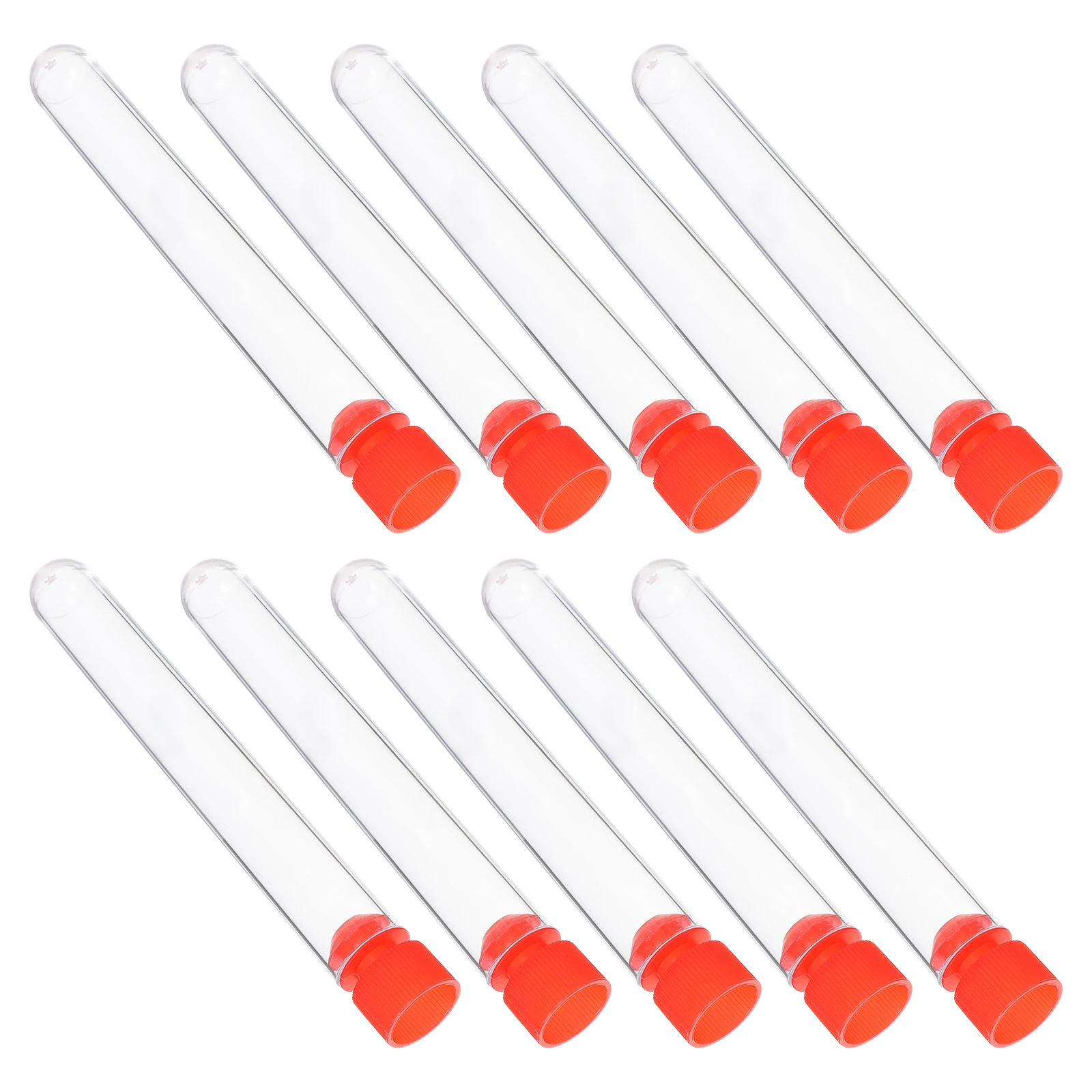40 Pcs Test Tubes Plastic Scientific Experiment Lab Supplies Craftsmanship with Lids for Liquid Storage Containers Small
40 Pcs Test Tubes Plastic Scientific Experiment Lab Supplies Craftsmanship with Lids for Liquid Storage Containers Small