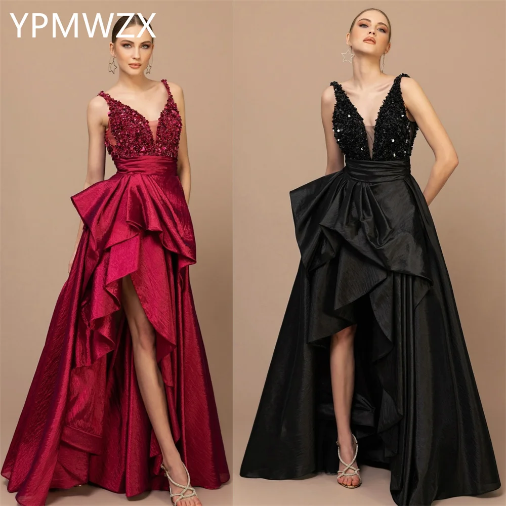 Customized Evening Dress Women Prom Gown Formal Party YPMWZX V-neck A-line Floor Length Skirts Bespoke Occasion Dresses Occasion
Customized Evening Dress Women Prom Gown Formal Party YPMWZX V-neck A-line Floor Length Skirts Bespoke Occasion Dresses Occasion