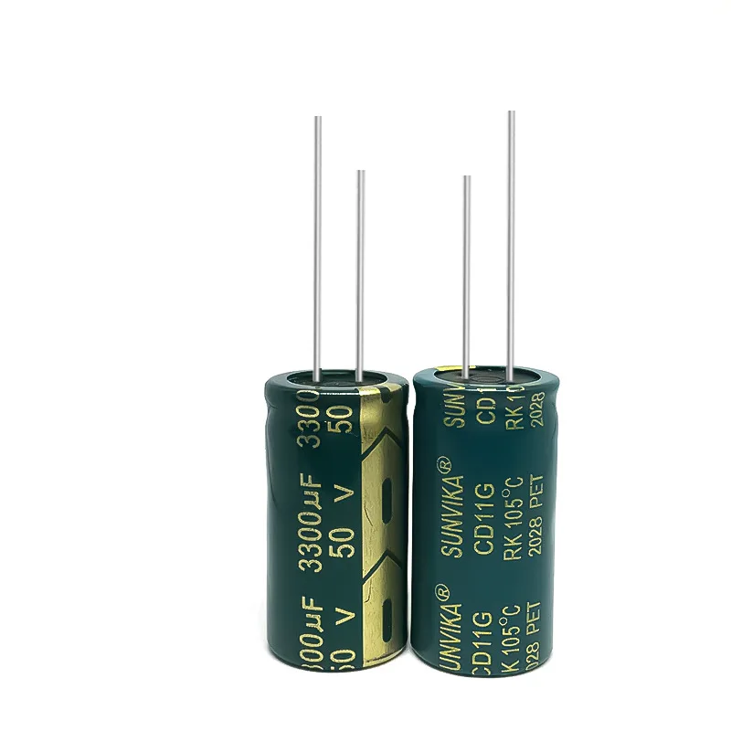 10pcs 50V 3300uF Electrolytic Capacitor Radial High Temp Long Life for Power Supply
10pcs 50V 3300uF Electrolytic Capacitor Radial High Temp Long Life for Power Supply