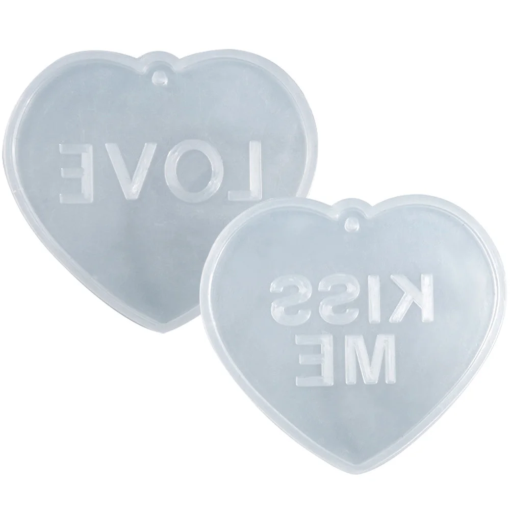 2Pcs Portable Pendant Making Mold High Elasticity Silicone Mold for Valentine Gift DIY Key Ring Ornament Craft Supplies
2Pcs Portable Pendant Making Mold High Elasticity Silicone Mold for Valentine Gift DIY Key Ring Ornament Craft Supplies