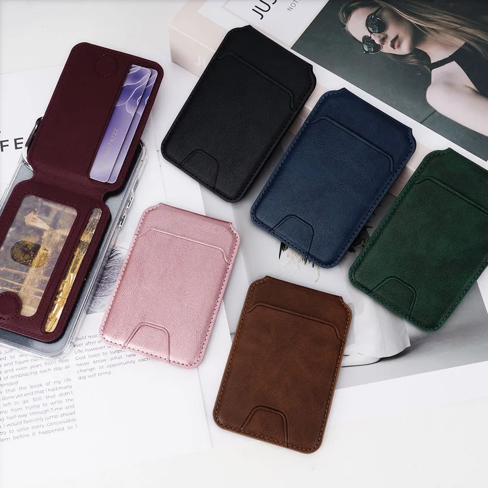 Detachable MagSafe Phone Card Holder Navy Blue PU Leather Flip Wallet 3 Card Slots For iPhone Samsung Series Phone Accessories
Detachable MagSafe Phone Card Holder Navy Blue PU Leather Flip Wallet 3 Card Slots For iPhone Samsung Series Phone Accessories