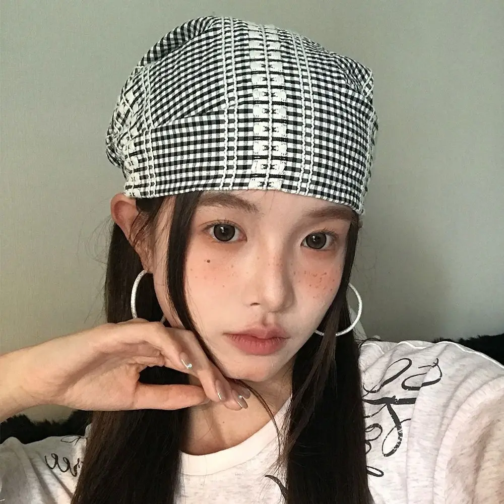 Casual American Headscarf Hat Spring Summer Plaid Strappy Bandana Cap Y2k Wasteland Style Beanie Hats Unisex
Casual American Headscarf Hat Spring Summer Plaid Strappy Bandana Cap Y2k Wasteland Style Beanie Hats Unisex