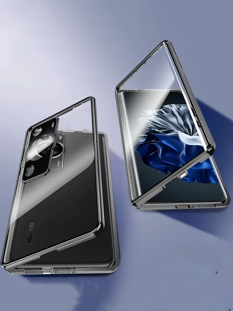 360 Double-sided Glass Phone Case for Huawei P70 P70Pro 60Art Metal Magnetic Lens Protector Cover For Huawei P50 P60 Pro Coque
360 Double-sided Glass Phone Case for Huawei P70 P70Pro 60Art Metal Magnetic Lens Protector Cover For Huawei P50 P60 Pro Coque