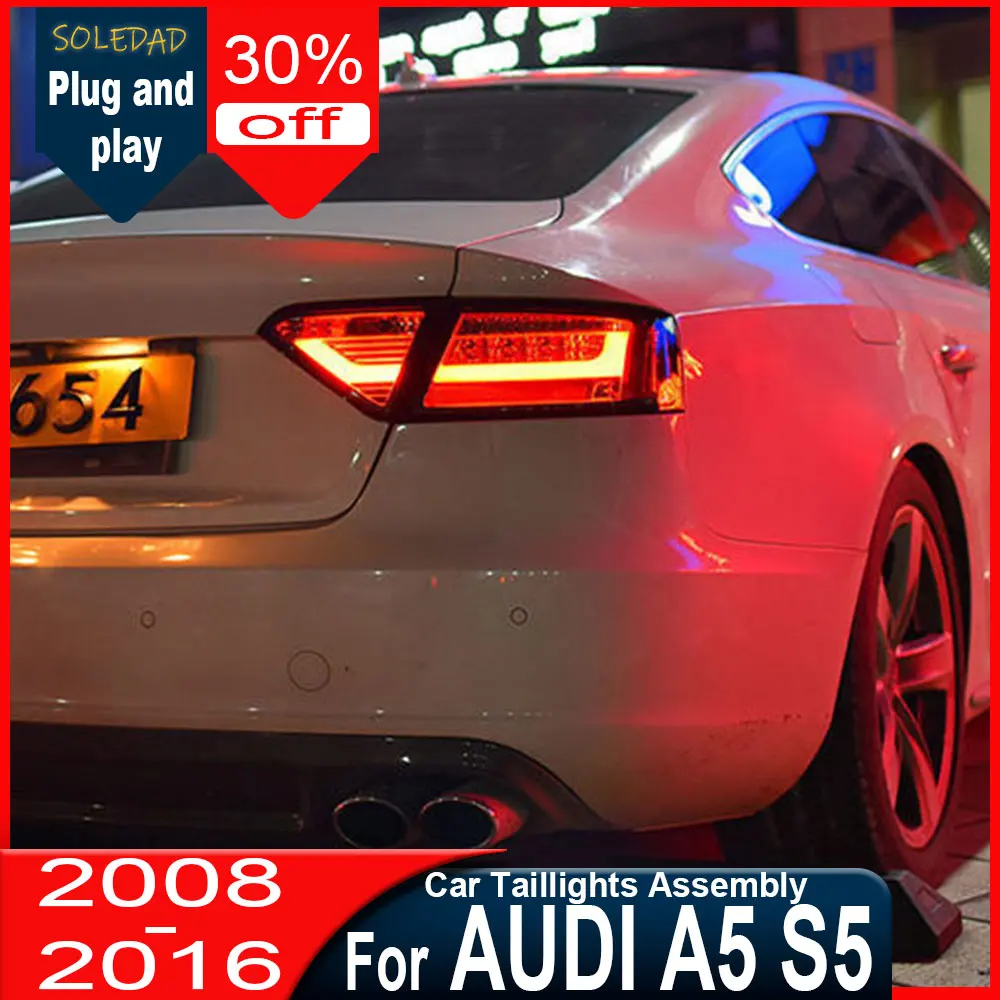 Car Taillight For Audi A5 Tail Lights 2008 2009 2010 2011 2013-2016 Running Light Brake Light Turn Signal Reverse Light Assembly
Car Taillight For Audi A5 Tail Lights 2008 2009 2010 2011 2013-2016 Running Light Brake Light Turn Signal Reverse Light Assembly