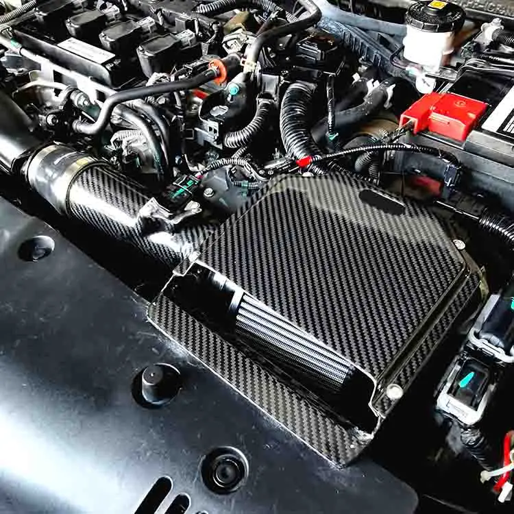 Dry Carbon Fiber Auto Car Upgrade Cold Air Intake Kit System For Honda Civic 10th Gen Airintake L15B8 1.5T 2021 2017 2018
Dry Carbon Fiber Auto Car Upgrade Cold Air Intake Kit System For Honda Civic 10th Gen Airintake L15B8 1.5T 2021 2017 2018
