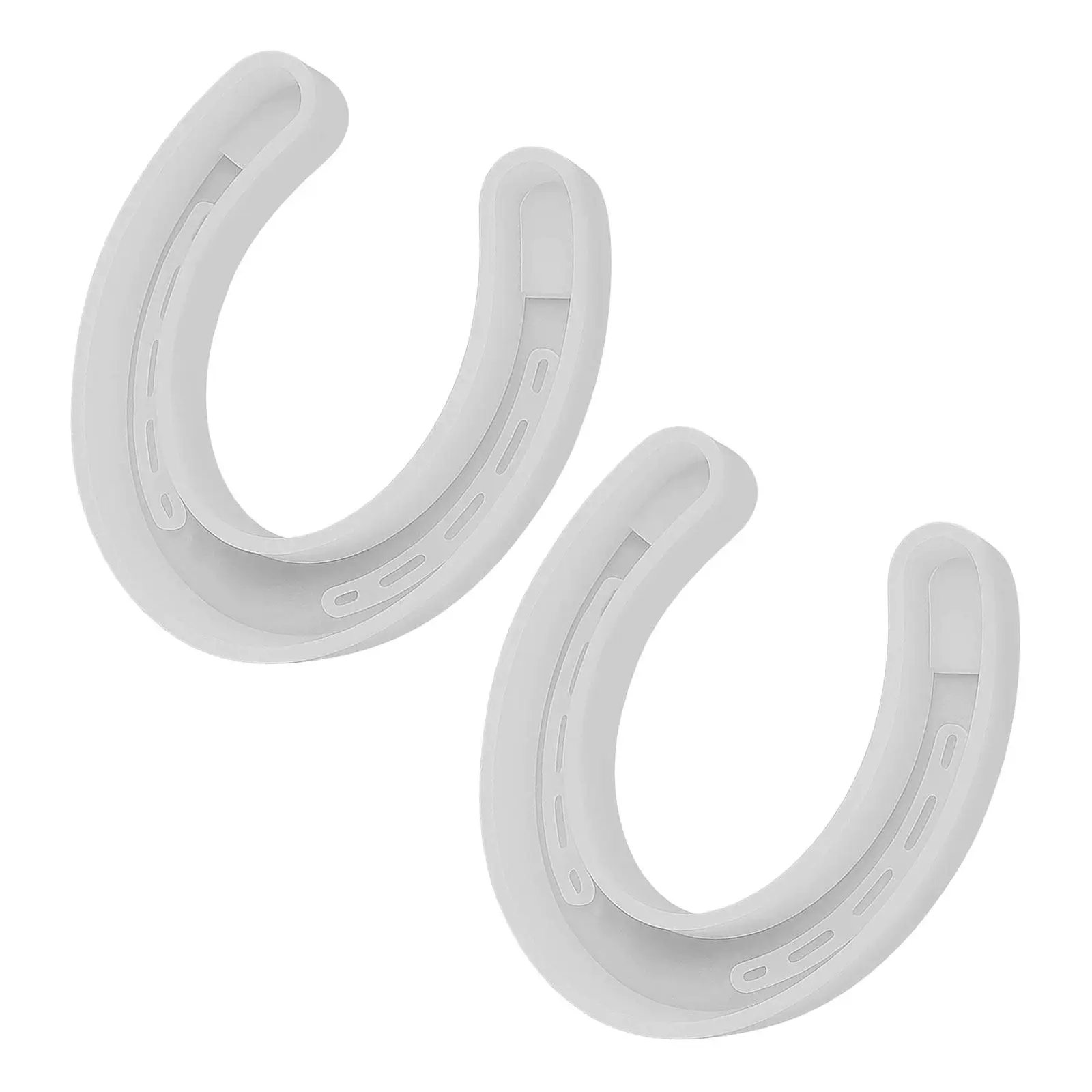 2Pcs Horseshoe Silicone Molds Kit Lifelike Texture Smooth Demolding Reusable for Resin Casting Candy Chocolate Fondant Plaster
2Pcs Horseshoe Silicone Molds Kit Lifelike Texture Smooth Demolding Reusable for Resin Casting Candy Chocolate Fondant Plaster
