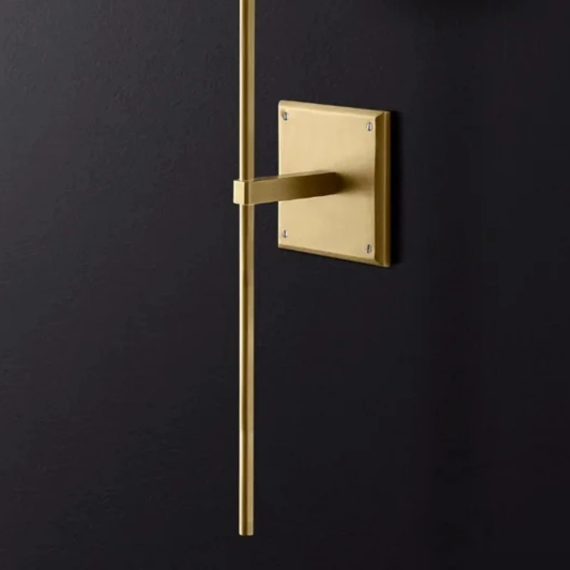 Postmodern Minimalist Wall Lamps Fabric and Glass Lampshade Long Style Wall Sconces Villa Hotel Parlor Background Light Fixture
Postmodern Minimalist Wall Lamps Fabric and Glass Lampshade Long Style Wall Sconces Villa Hotel Parlor Background Light Fixture