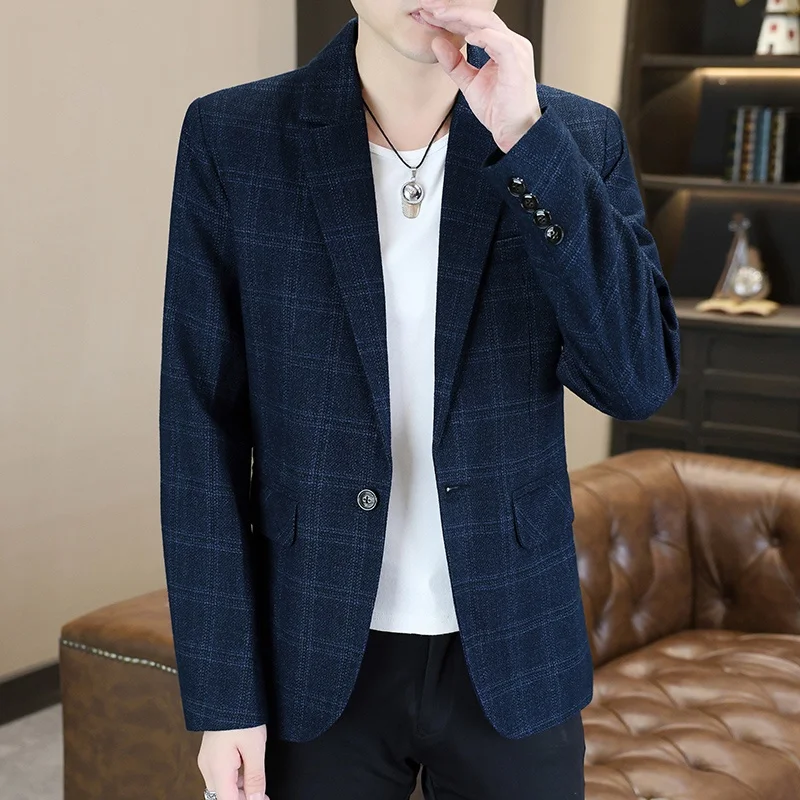 Retro Briti Sle Men's Slim Fit Suit Jaet Faionable Casual Autumn Outerwear Single Button Decoration Polyester Cotton ...
Retro Briti Sle Men's Slim Fit Suit Jaet Faionable Casual Autumn Outerwear Single Button Decoration Polyester Cotton ...