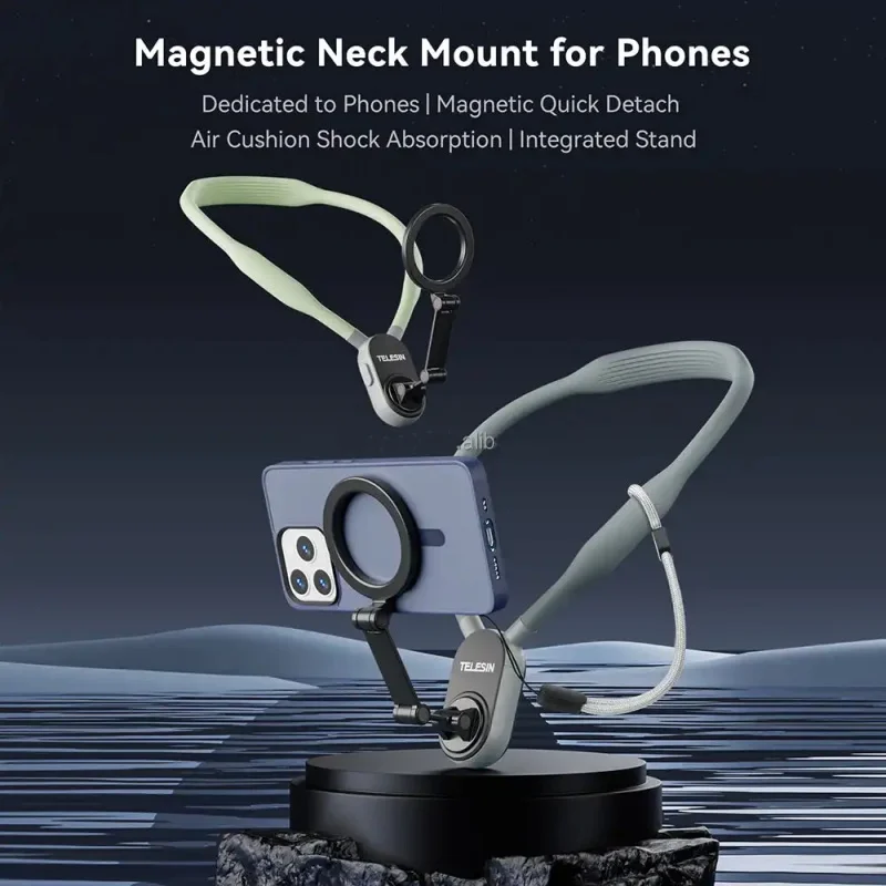 Hands Free Mobile Neck Holder First Angle Shooting Magnetic Phone Holder New Design Outdoor Shooting Quick Release Phone Stand
Hands Free Mobile Neck Holder First Angle Shooting Magnetic Phone Holder New Design Outdoor Shooting Quick Release Phone Stand