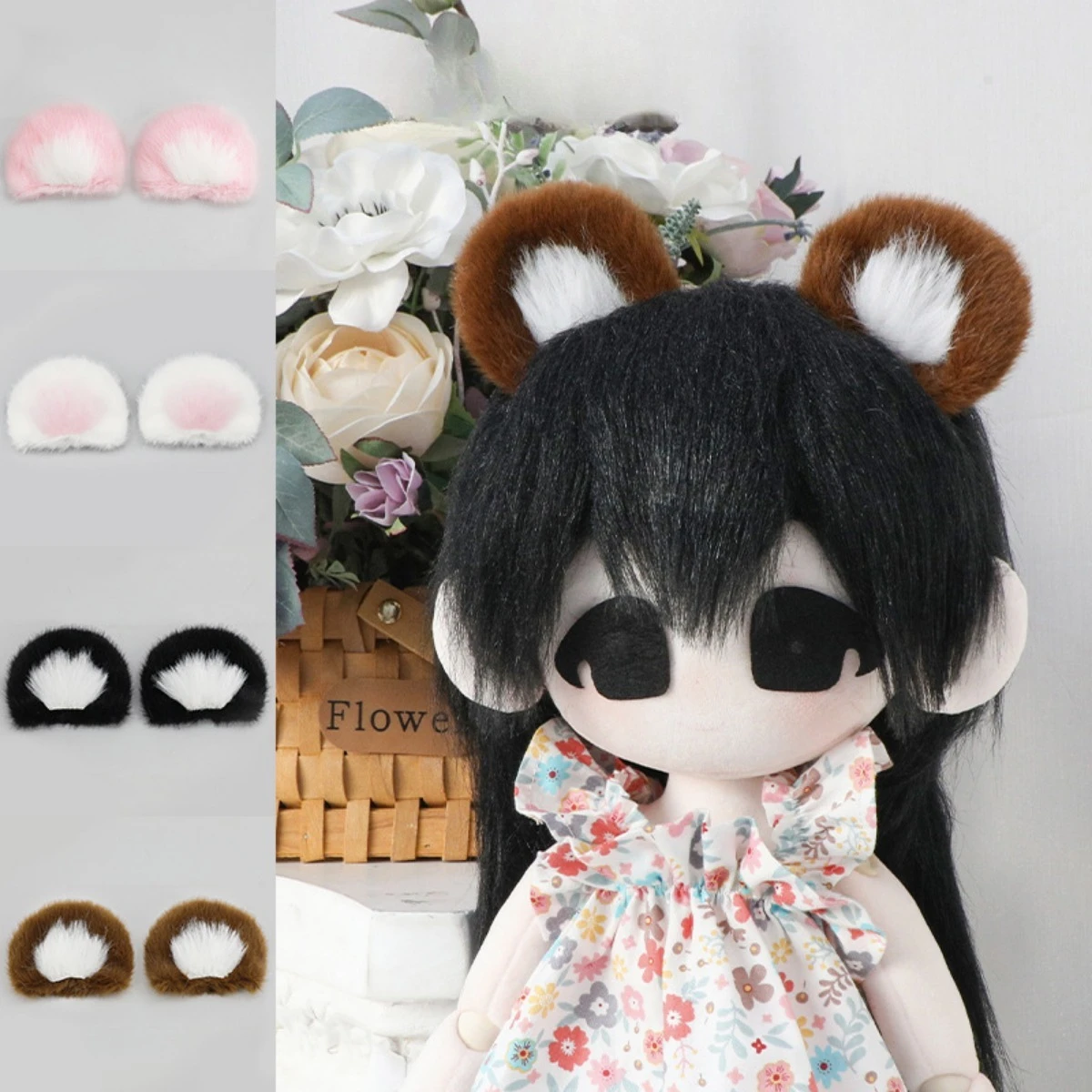 Аксессуары для кукол 60 см: Мягкие пушистые медвежьи ушки для кукол, легко надеваемые, для коллекционеров кукол, для смены нарядов, игр в дочки-матери, игрушки
Аксессуары для кукол 60 см: Мягкие пушистые медвежьи ушки для кукол, легко надеваемые, для коллекционеров кукол, для смены нарядов, игр в дочки-матери, игрушки