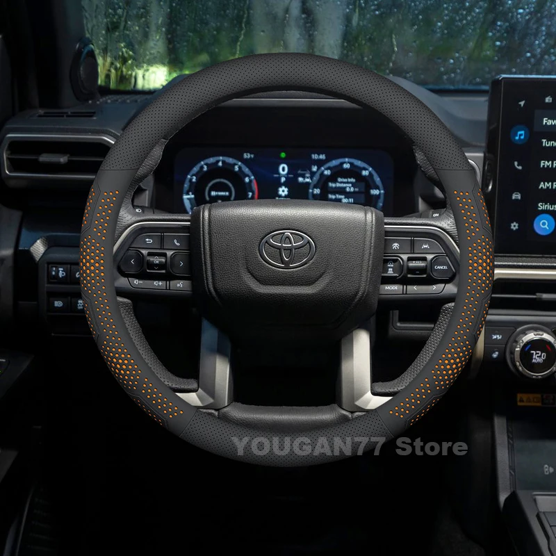 Leather Car Steering Wheel Cover For Toyota 4Runner 2025 2015-2024 Non-slip Auto Steering Wheel Toyota Sequoia Accessories 2023
Leather Car Steering Wheel Cover For Toyota 4Runner 2025 2015-2024 Non-slip Auto Steering Wheel Toyota Sequoia Accessories 2023