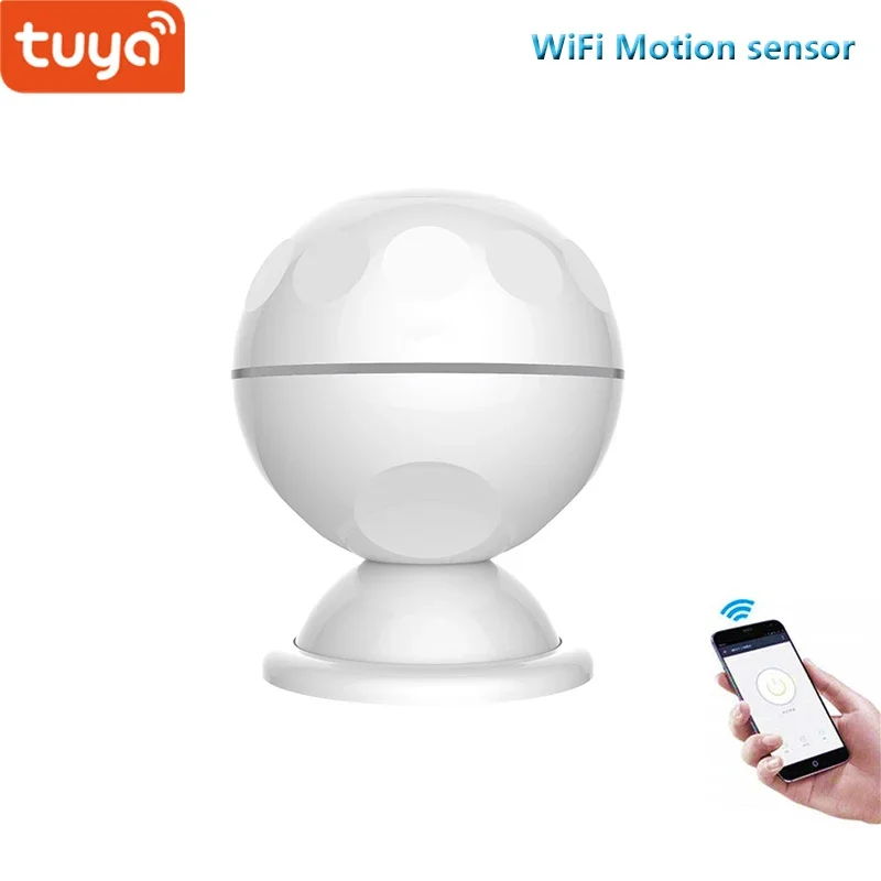 Tuya smart home security wifi PIR sensor with magnet bracket for smart life free APP compatible
Tuya smart home security wifi PIR sensor with magnet bracket for smart life free APP compatible