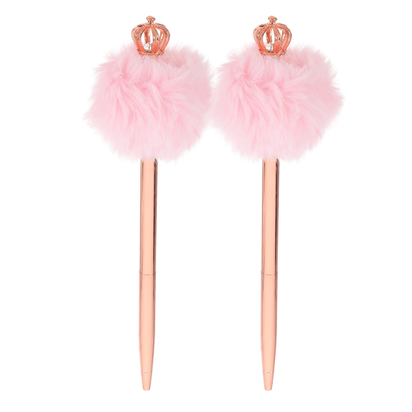 2pcs Ballpoint Pens Cute Crown Pink Fuzzy Tips for Kids Students Office Supplies Gift Ideas Smooth Writing Painting
2pcs Ballpoint Pens Cute Crown Pink Fuzzy Tips for Kids Students Office Supplies Gift Ideas Smooth Writing Painting