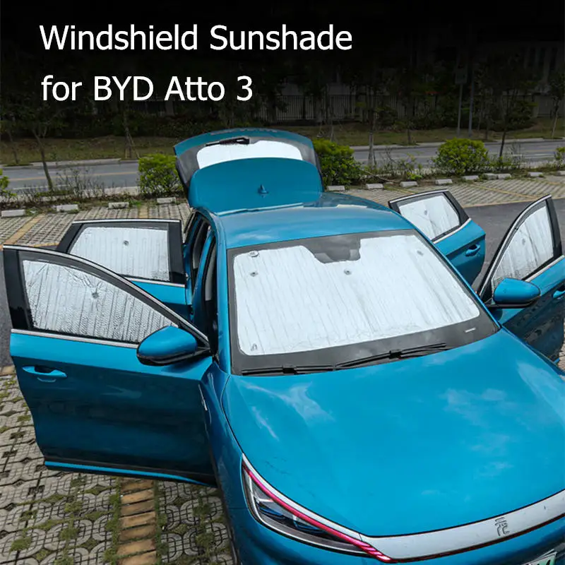 Sunshade for BYD Atto 3 2024 2023 Front Rear Windshield Shading UV Protect Reflector Car Interior Asccesserios
Sunshade for BYD Atto 3 2024 2023 Front Rear Windshield Shading UV Protect Reflector Car Interior Asccesserios