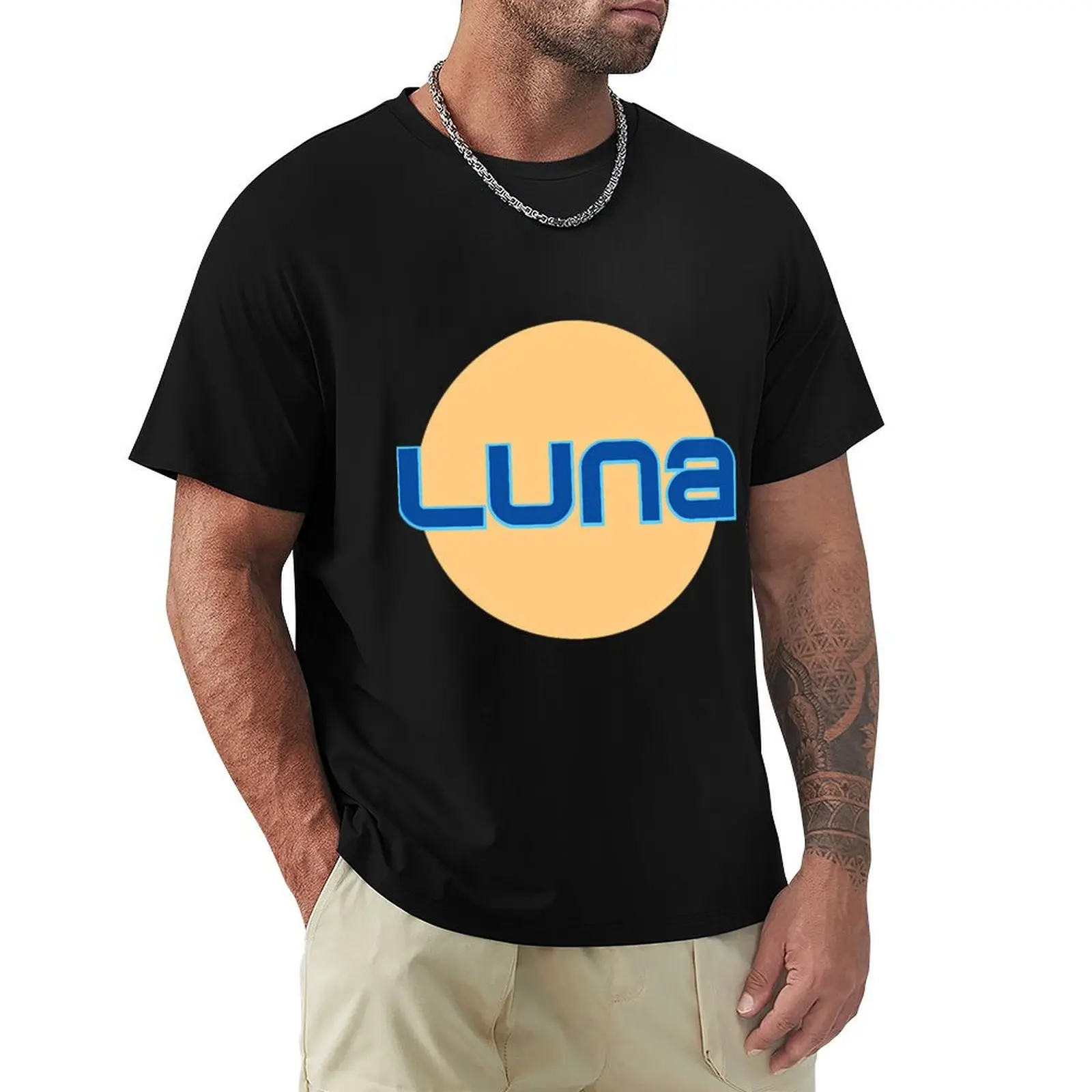 Luna-Logo T-Shirt Anime t-shirt summer top Luxury man kawaii clothes mens clothing
Luna-Logo T-Shirt Anime t-shirt summer top Luxury man kawaii clothes mens clothing