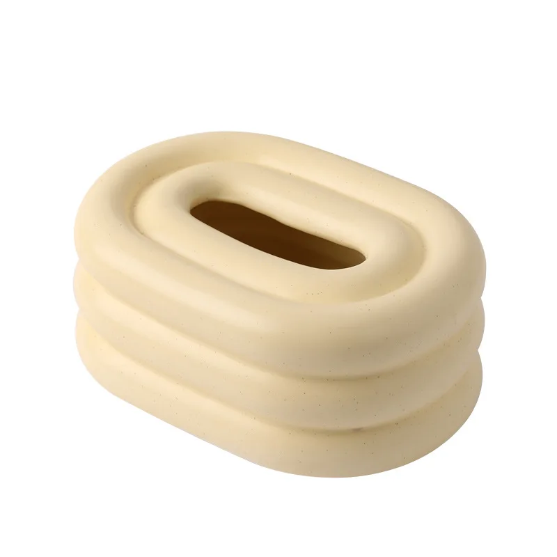 DSA Cream Wind Ceramic Tissue Box Desktop Storage Ornament Creative Home Living Room Coffee Table Decoration Carton
DSA Cream Wind Ceramic Tissue Box Desktop Storage Ornament Creative Home Living Room Coffee Table Decoration Carton
