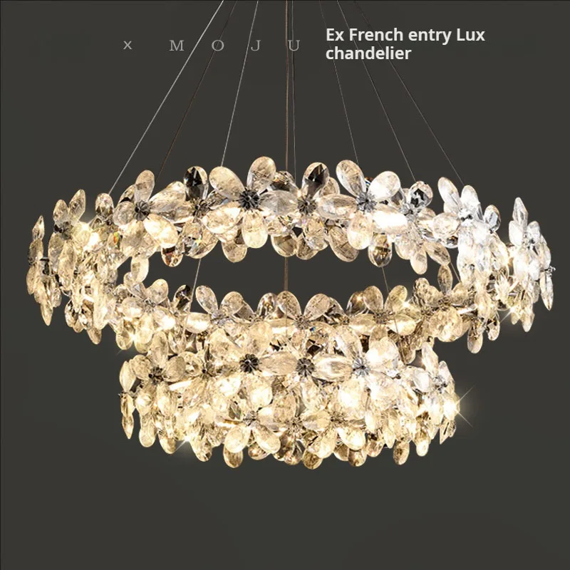 European Living Room Bedroom Dining Room Postmodern Crystal Led French Chandelier Light Luxury Atmosphere Hotel Villa Hall Light
European Living Room Bedroom Dining Room Postmodern Crystal Led French Chandelier Light Luxury Atmosphere Hotel Villa Hall Light