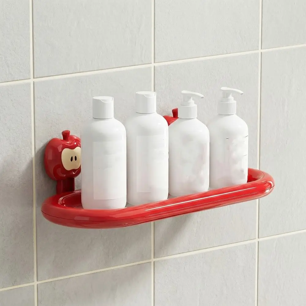 Plastic Suction Cup Storage Shelf Dopamine Punch Free Oval Suction Cup Shelf Wall Mounted Draining Wall Hanging Storage Rack
Plastic Suction Cup Storage Shelf Dopamine Punch Free Oval Suction Cup Shelf Wall Mounted Draining Wall Hanging Storage Rack