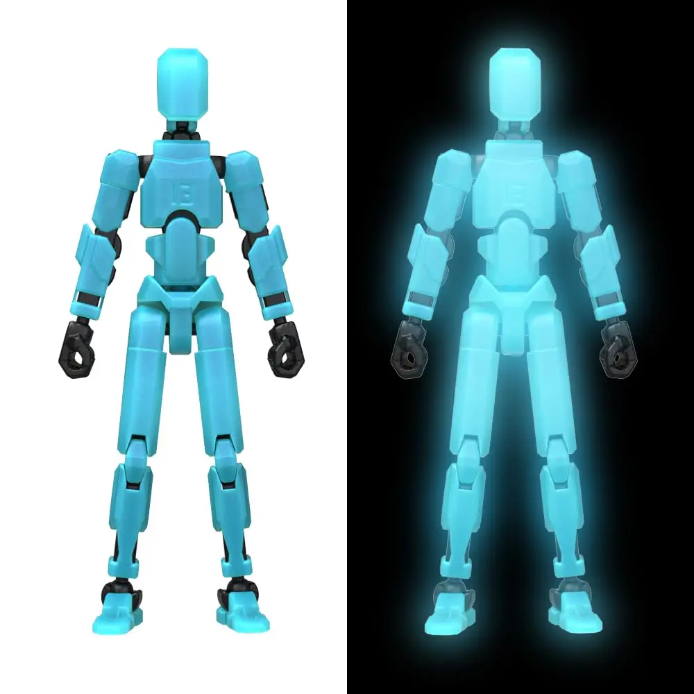 Grow in The Dark Titan 13 Action Figure,Assembly Completed Dummy Action Figure Lucky T13 Action Figure Toy 3D Printed Movable
Grow in The Dark Titan 13 Action Figure,Assembly Completed Dummy Action Figure Lucky T13 Action Figure Toy 3D Printed Movable