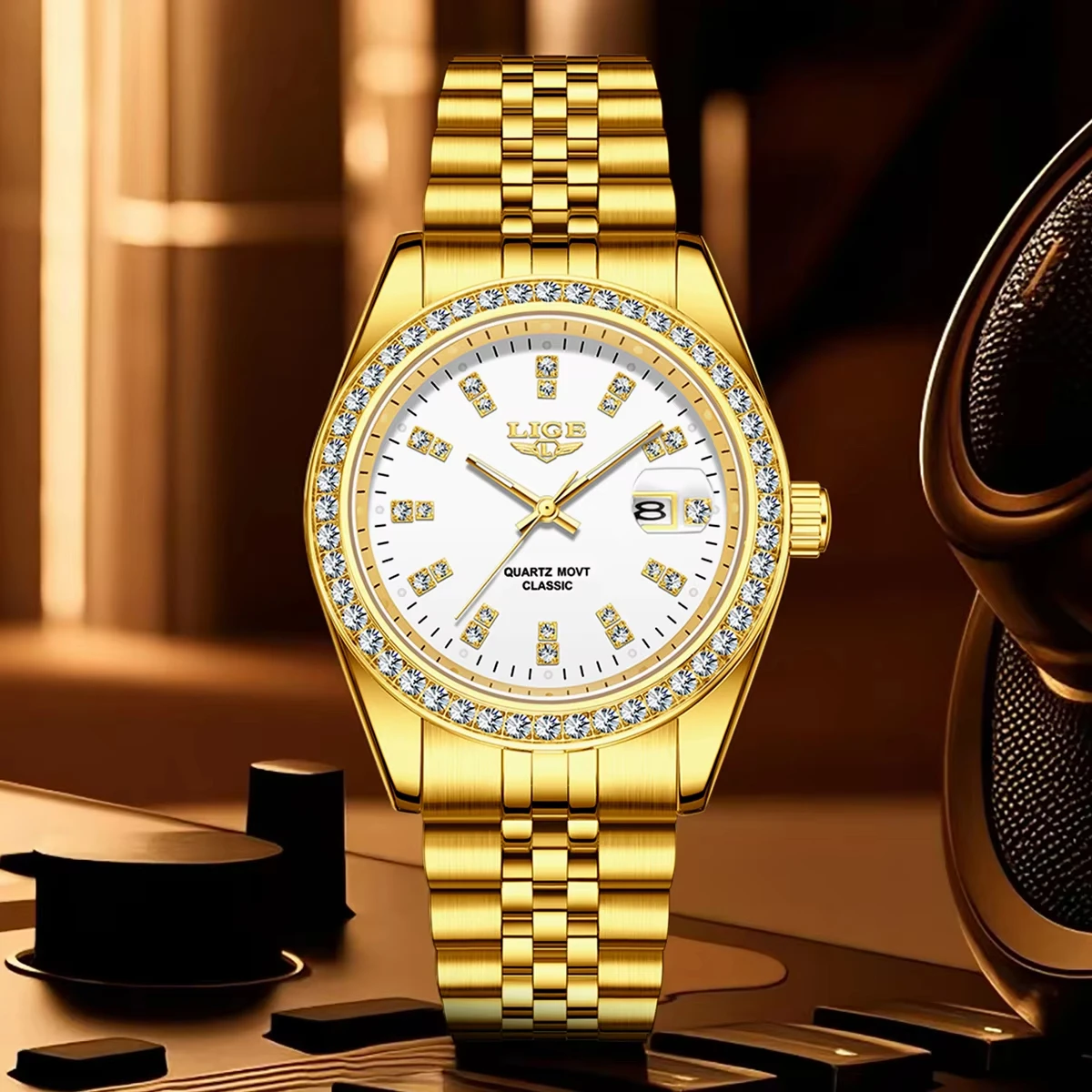 LIGE Luxury Man Watch Business Casual Steel Band Simple Calendar Waterproof Luminous Diamond Dial Fashion Quartz Wristwatch+Box
LIGE Luxury Man Watch Business Casual Steel Band Simple Calendar Waterproof Luminous Diamond Dial Fashion Quartz Wristwatch+Box