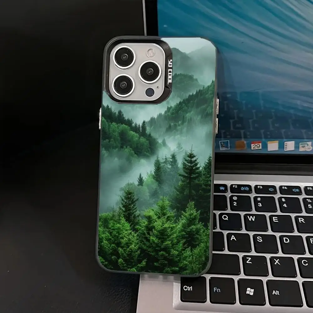 Forest is shrouded in mist and clouds case for iPhone 16 15 14 13 12 11 Pro/ Max/Plus shock-proof rear cover anti-fingerprint
Forest is shrouded in mist and clouds case for iPhone 16 15 14 13 12 11 Pro/ Max/Plus shock-proof rear cover anti-fingerprint