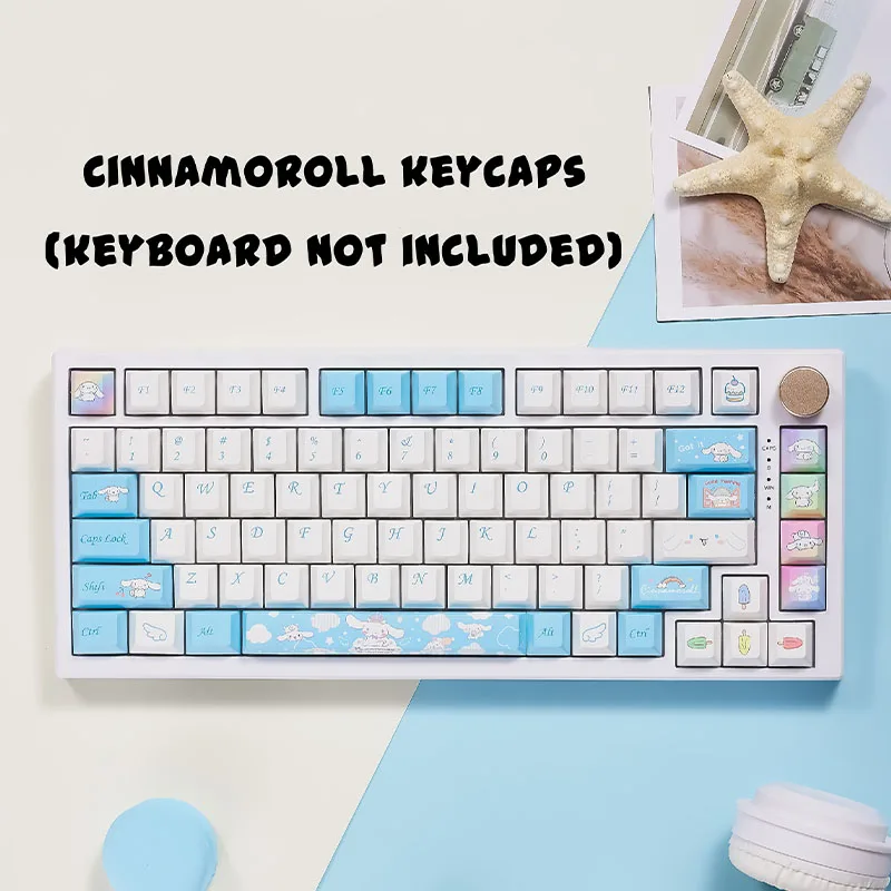 Kawaii Sanrio Kuromi Cinnamoroll Аниме Фигурка оригинальная высота Pbt сублимационная механическая клавиатура Keycap изящный праздничный подарок
Kawaii Sanrio Kuromi Cinnamoroll Аниме Фигурка оригинальная высота Pbt сублимационная механическая клавиатура Keycap изящный праздничный подарок