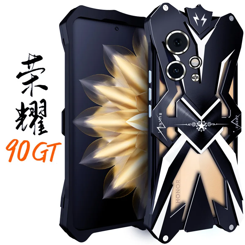 For HONOR 90GT metal phone case Protection case shock-proof personality Creative personality, original, creative
For HONOR 90GT metal phone case Protection case shock-proof personality Creative personality, original, creative