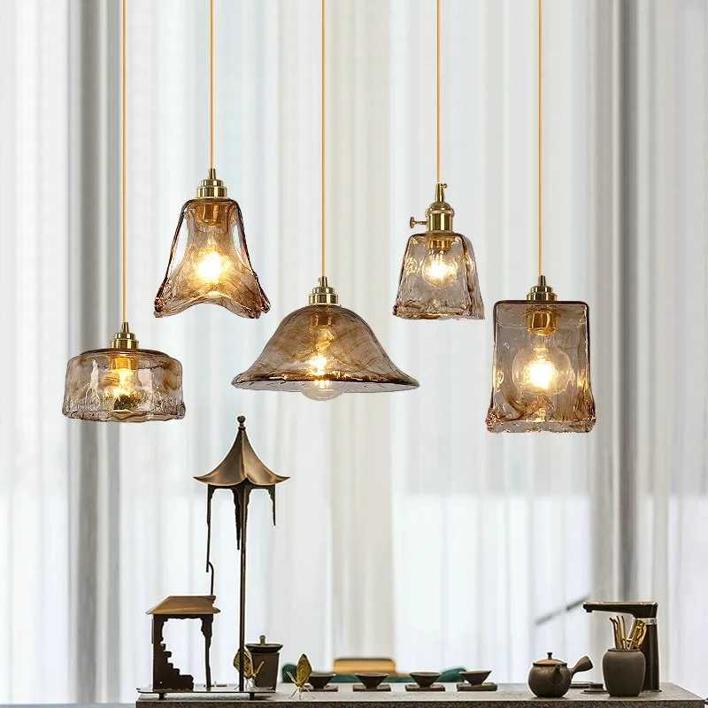 Nordic minimalist restaurant bedroom bedside bar entrance balcony pendant light Japanese retro glass pendant light
Nordic minimalist restaurant bedroom bedside bar entrance balcony pendant light Japanese retro glass pendant light