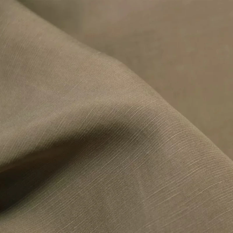 High End Sand Washed Lyocell Linen Fabric Ancient Camel Color Spring and Summer Wide Leg Pants Dress Soft Retro Clothing Fabric
High End Sand Washed Lyocell Linen Fabric Ancient Camel Color Spring and Summer Wide Leg Pants Dress Soft Retro Clothing Fabric