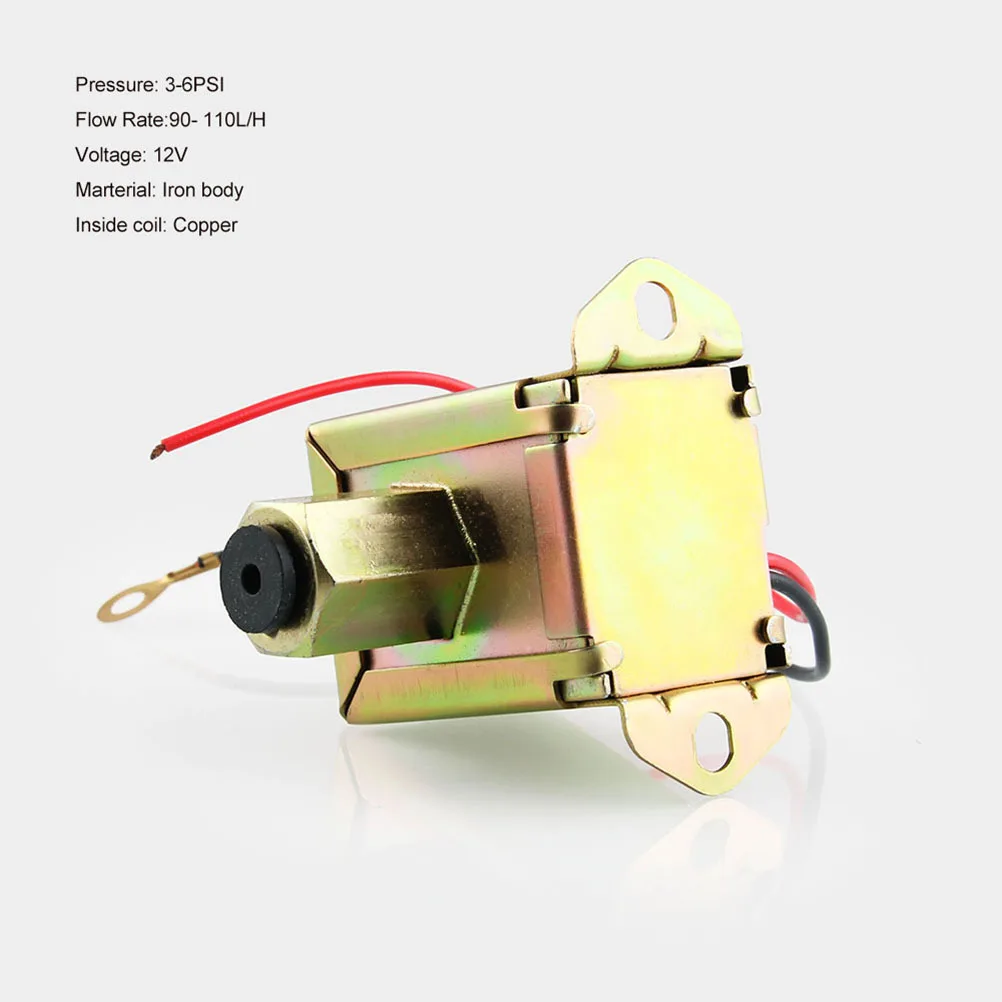 12V 4-6Psi Electric Fuel Pump Universal Car Petrol Pump High Conductivity Copper Motor Long Lasting Stable Performance For
12V 4-6Psi Electric Fuel Pump Universal Car Petrol Pump High Conductivity Copper Motor Long Lasting Stable Performance For