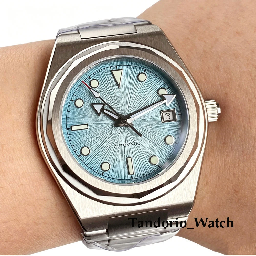 Tandorio Stainless Steel Automatic Dress Men's Mechanical Watch Sapphire Glass 100m Waterproof Asia 2824 Diver Men Watch Lume
Tandorio Stainless Steel Automatic Dress Men's Mechanical Watch Sapphire Glass 100m Waterproof Asia 2824 Diver Men Watch Lume