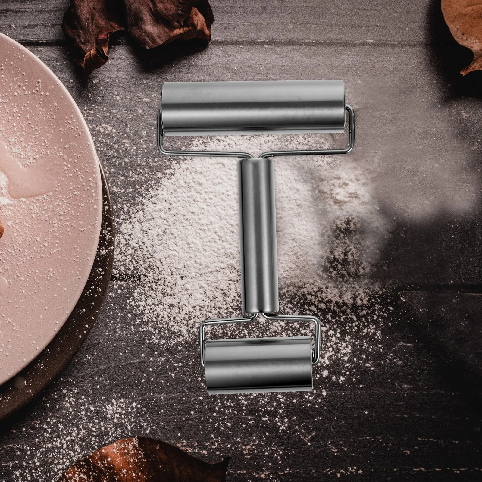 2pcs StainlessSteelRollingPin DoubleHeadDoughRoller forBakingPizza KitchenTools SafePractical NonStickSiliconeMats
2pcs StainlessSteelRollingPin DoubleHeadDoughRoller forBakingPizza KitchenTools SafePractical NonStickSiliconeMats
