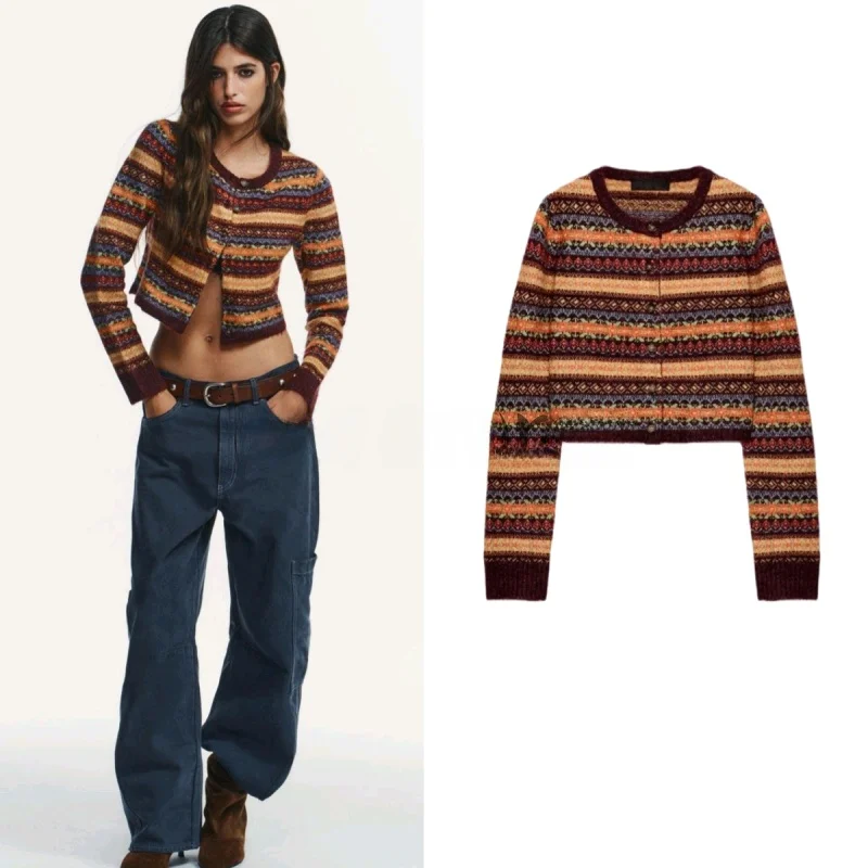 Осень-зима, новое женское свободное вязаное пальто с цветочным узором Long Sve round Ne ort, открытый кардиган из полиэфирного волокна
Осень-зима, новое женское свободное вязаное пальто с цветочным узором Long Sve round Ne ort, открытый кардиган из полиэфирного волокна