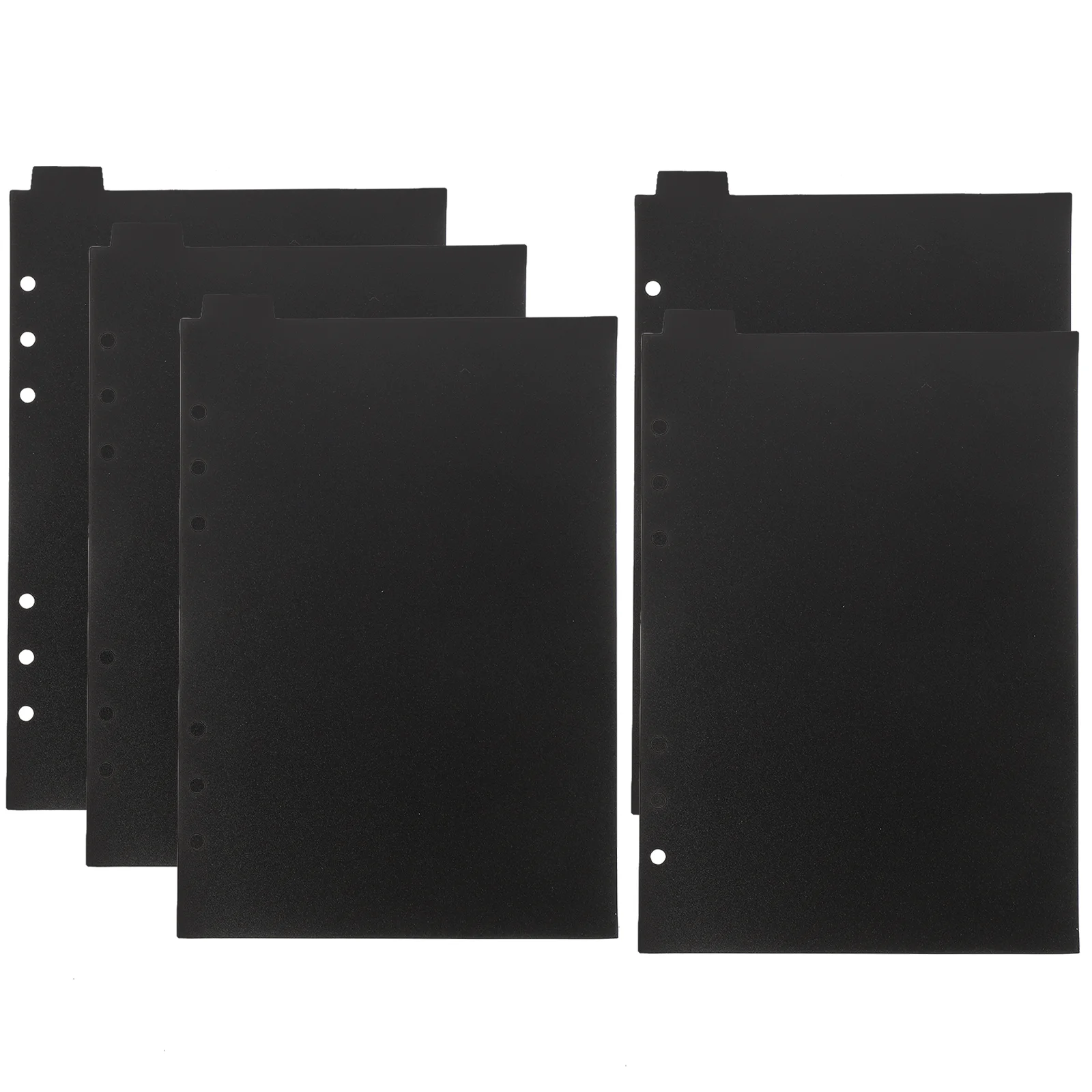 5 Pcs Binder Dividers Partition Baffle Plastic Accessories Folder for 6 Ring Tabs
5 Pcs Binder Dividers Partition Baffle Plastic Accessories Folder for 6 Ring Tabs