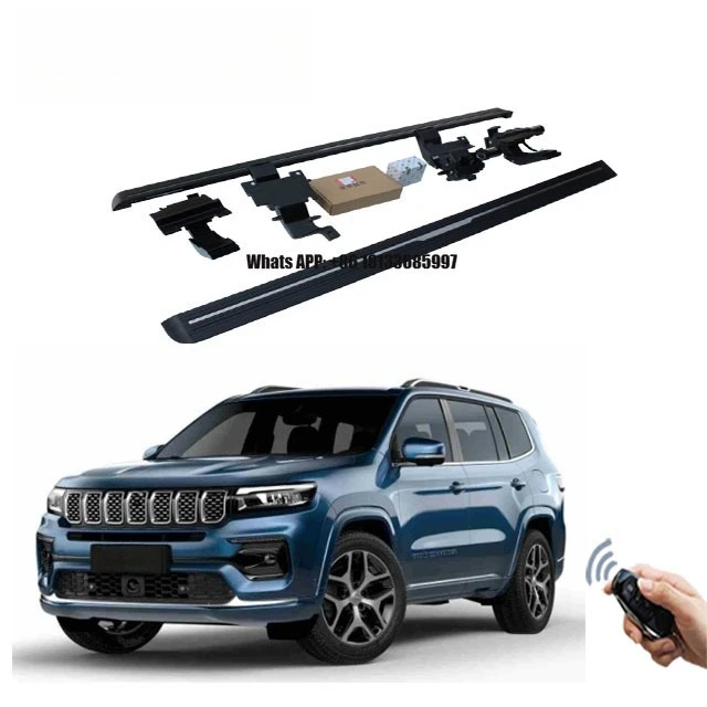 Электрическая подножка Grand Commander со светодиодной подсветкой для внедорожника, автоматическая боковая подножка
Электрическая подножка Grand Commander со светодиодной подсветкой для внедорожника, автоматическая боковая подножка