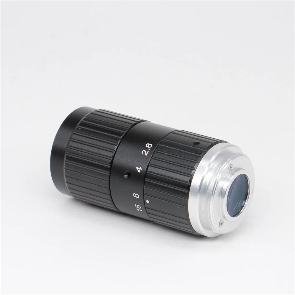 10MP Telephoto Machine Vision Lens 50mm F2.8, 2/3" C-Mount for Long Range Precision Inspection & High Magnification, SL-0416
10MP Telephoto Machine Vision Lens 50mm F2.8, 2/3" C-Mount for Long Range Precision Inspection & High Magnification, SL-0416