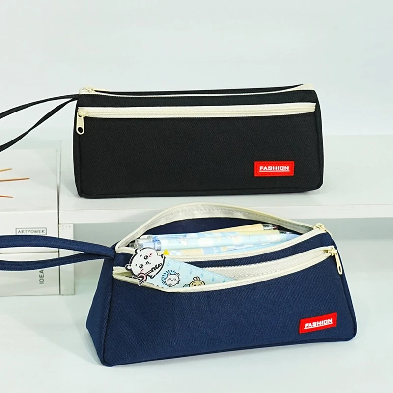 Children's Large Capacity Simple Canvas Stationery Bag Pencil Bag
Children's Large Capacity Simple Canvas Stationery Bag Pencil Bag