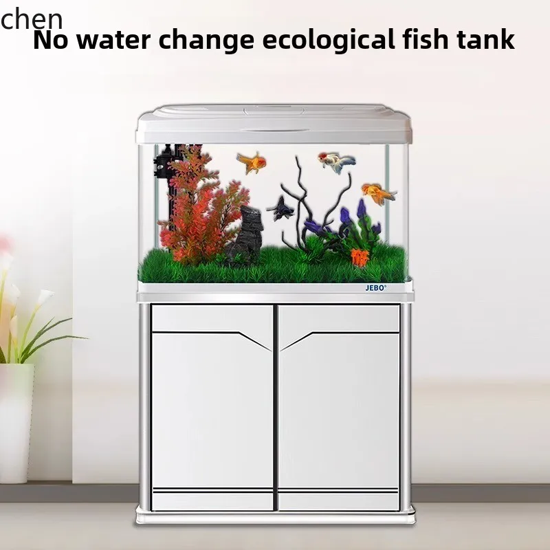 QZT ultra-white glass small fish tank, living room, small desktop home aquarium, ecological water-free goldfish tank
QZT ultra-white glass small fish tank, living room, small desktop home aquarium, ecological water-free goldfish tank