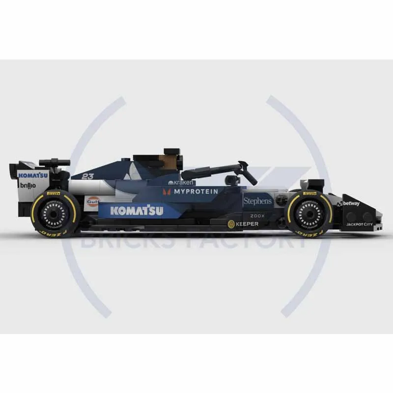 MOC-239365 Classic FW47 New City Sports Car Racing Brick Model 300 Parts MOC Creative Boys Children's Birthday Toy Gift
MOC-239365 Classic FW47 New City Sports Car Racing Brick Model 300 Parts MOC Creative Boys Children's Birthday Toy Gift
