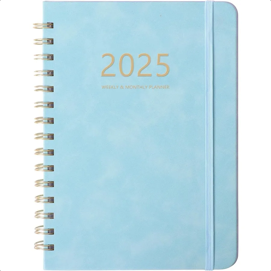 2025 Weekly and Monthly 2025 January 2025 December 2025 6.4" x 8.5" Daily Calendar with Monthly Tabs Elastic Closure Pocket
2025 Weekly and Monthly 2025 January 2025 December 2025 6.4" x 8.5" Daily Calendar with Monthly Tabs Elastic Closure Pocket