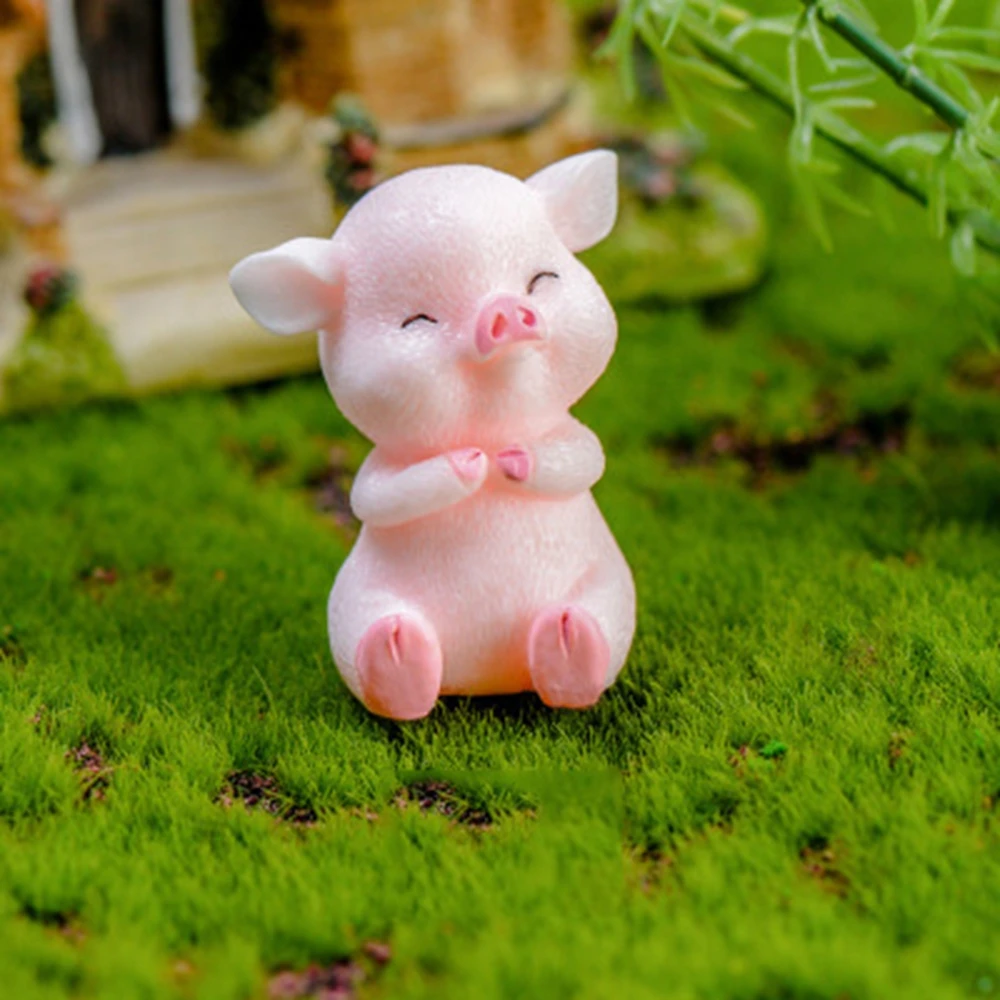 8pcs DIY Animal Statue Pink Pig Model Dollhouse Accessory Micro Landscape Decoration Resin Craft Pig Miniature
8pcs DIY Animal Statue Pink Pig Model Dollhouse Accessory Micro Landscape Decoration Resin Craft Pig Miniature