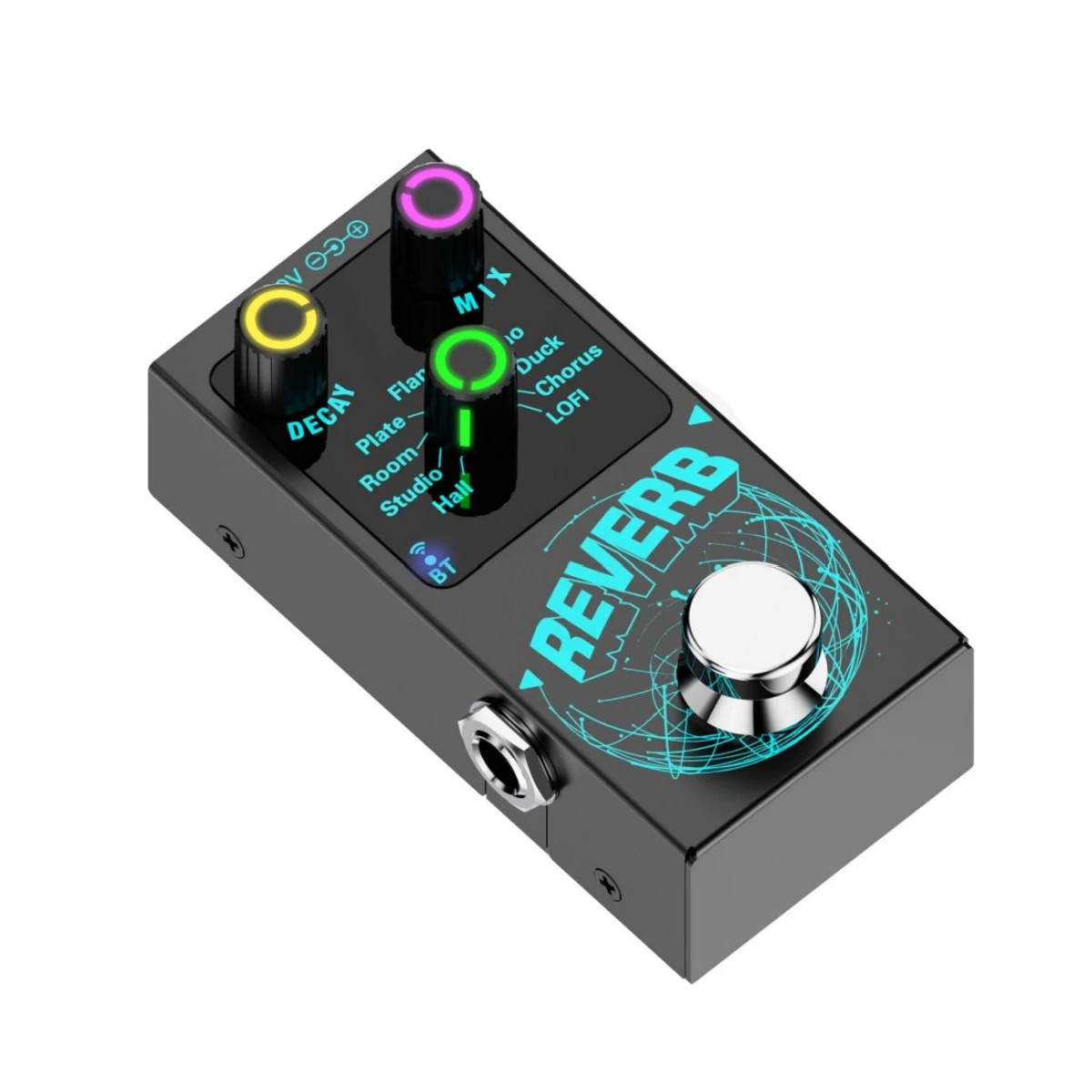 Guitar Effects Pedal - Digital Reverb with 9 Modes | Wireless Accompaniment, Decay/Mix Controls & Luminous Design
Guitar Effects Pedal - Digital Reverb with 9 Modes | Wireless Accompaniment, Decay/Mix Controls & Luminous Design