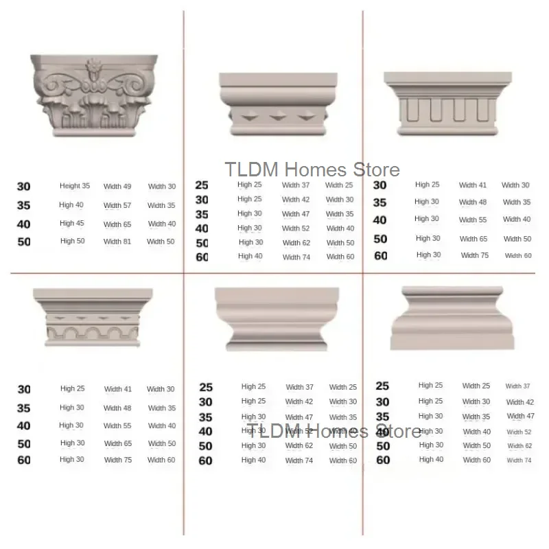 Roman Cement Plastic DIY Column Mold Household Garden Buildings for Cylindrical Square Closure European Balcony Decorative Molds
Roman Cement Plastic DIY Column Mold Household Garden Buildings for Cylindrical Square Closure European Balcony Decorative Molds