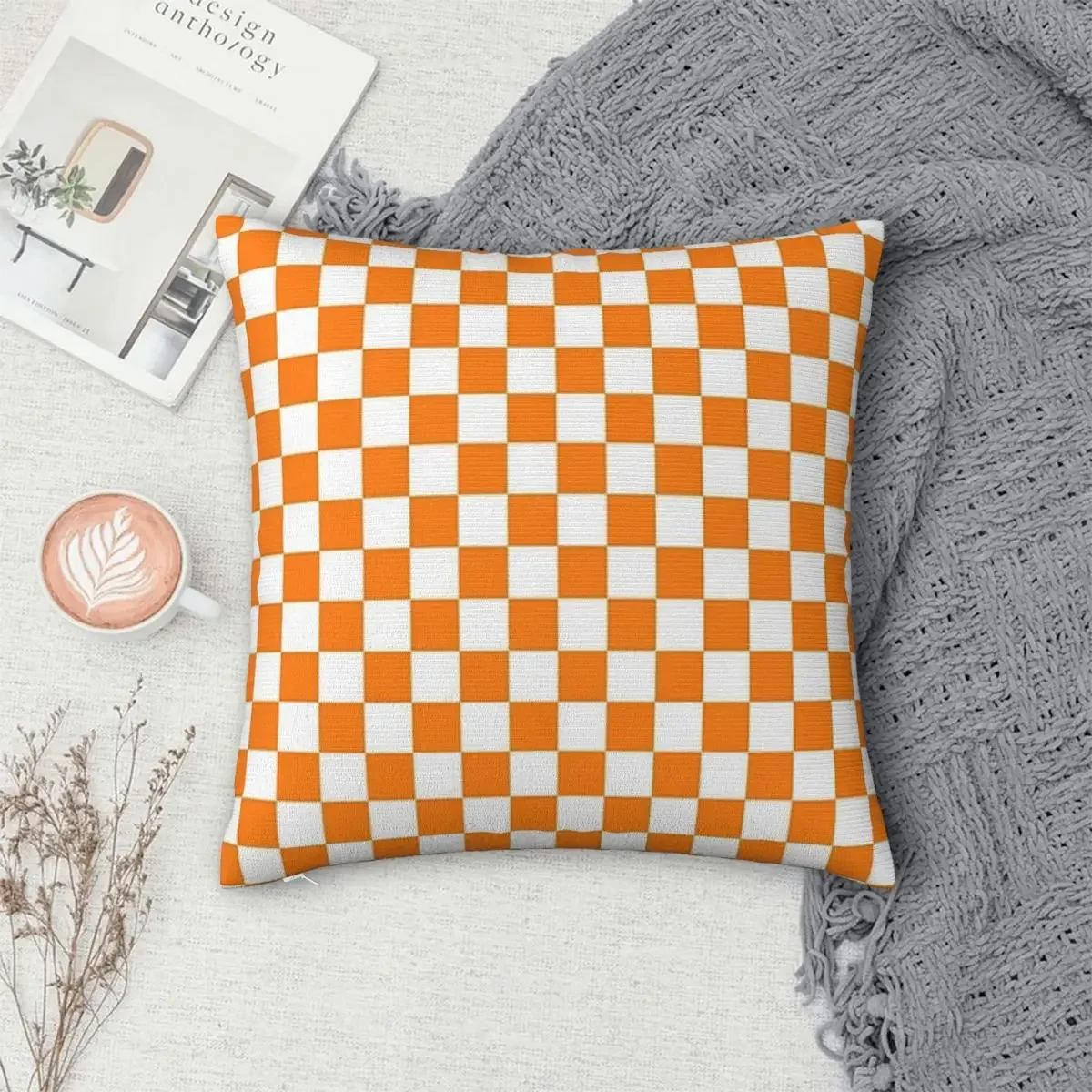 Orange White Checkered Pattern Pillowcase Polyester Pillows Cover Cushion Comfort Throw Pillow Sofa Decorative Cushions Used
Orange White Checkered Pattern Pillowcase Polyester Pillows Cover Cushion Comfort Throw Pillow Sofa Decorative Cushions Used