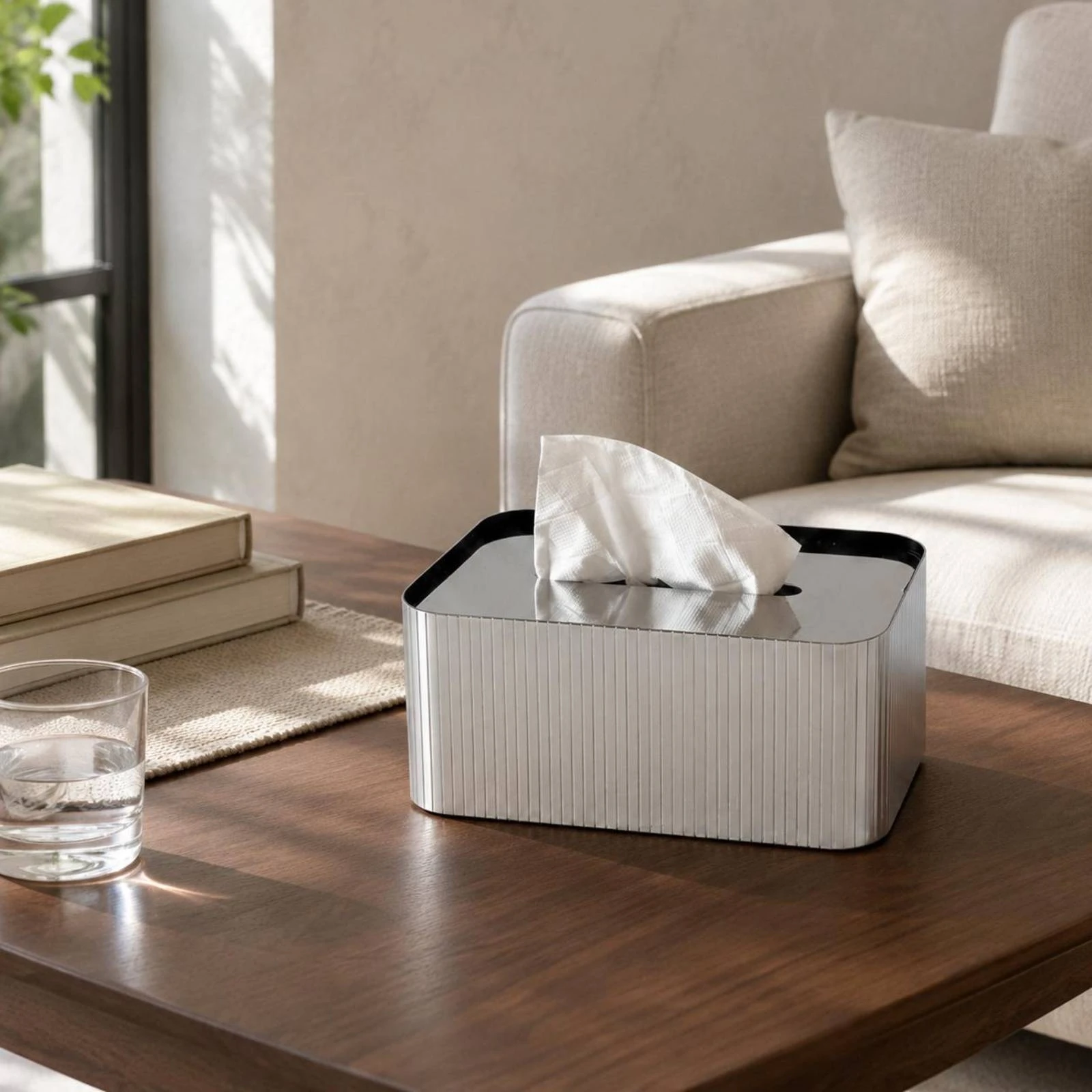 Stainless Steel Tissue Box Luxury Rectangular Tissue Box Home Decor Easy Refills Household Item Rustproof for Living Room
Stainless Steel Tissue Box Luxury Rectangular Tissue Box Home Decor Easy Refills Household Item Rustproof for Living Room